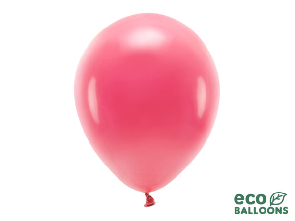 Balon Eco 30cm , jasny czerwony