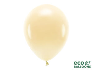 Balon Eco 30cm pastelowy, jasna brzoskwinia