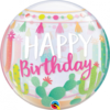 Balon Bubble  "Lama Birthday Party" Z HELEM