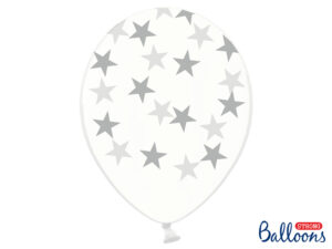Balon 30cm Buźka, Pastel Pure White
