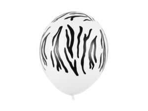 Balon 30 cm, Cętki, Pastel Pure White