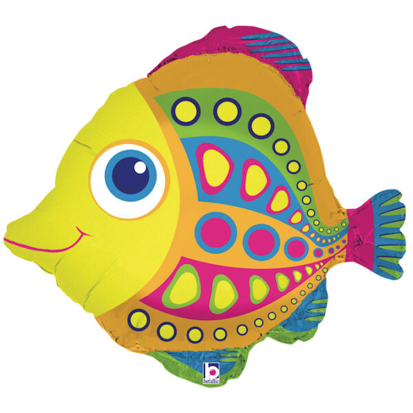 Balon Foliowy Kolorowa Ryba 27