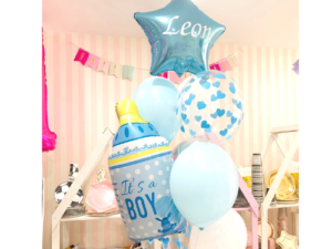 Bukiet Balonów Lux  z balonem personalizowanym, 12szt