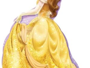 Balon foliowy Księżniczka Bella Disney  Z HELEM